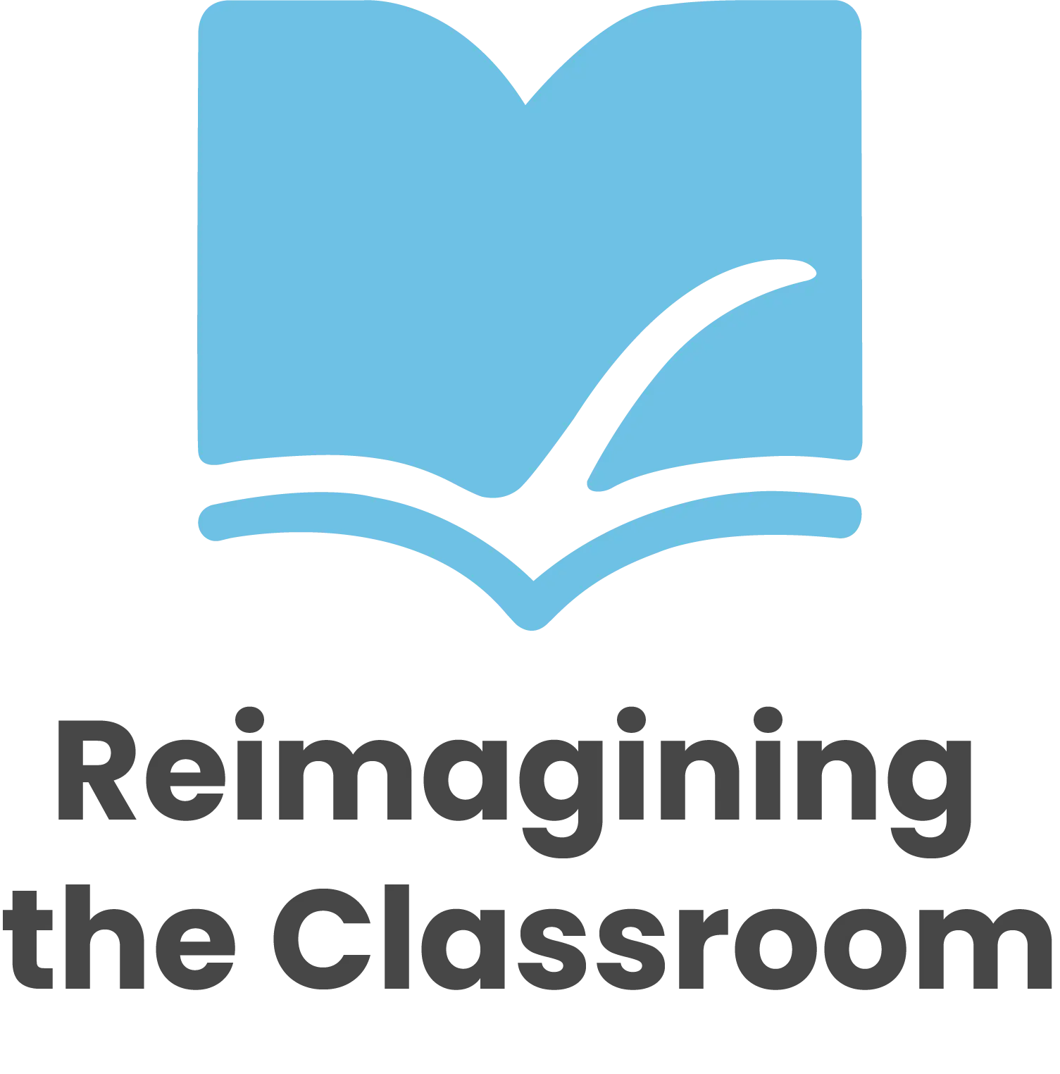Horizontale Logo- Reimagining The ClassRoom _Blau
