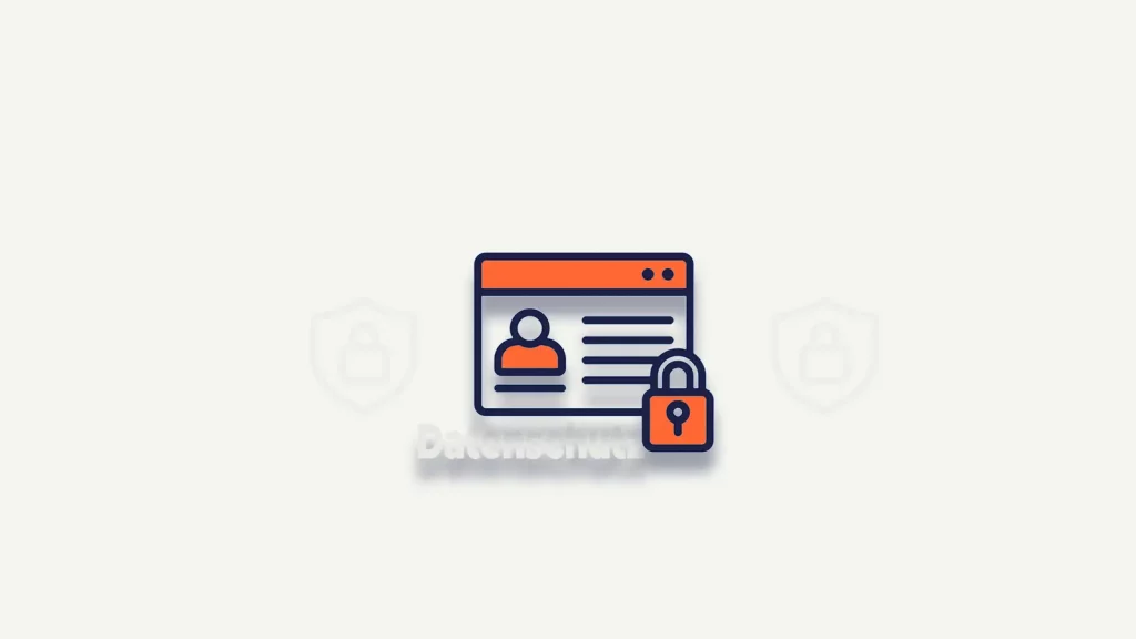 Illustration von Datenschutz in Fotos & Videos im Bildungsmarketing